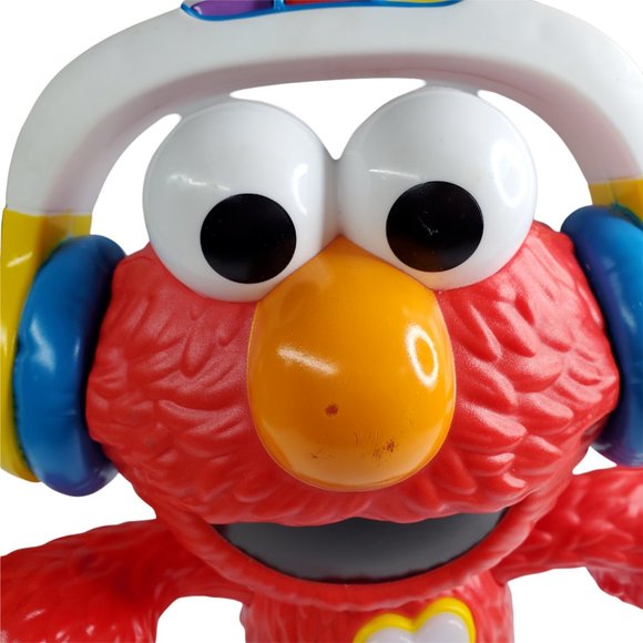 Sesame Street Lets Dance Elmo 12in Elmo Toy Sings and Dances 2017 Works Great - Picture 2 of 12